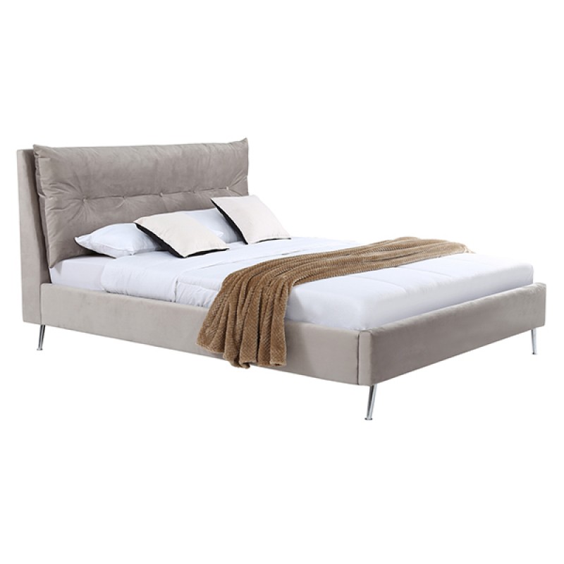 VL Avery Bed - 4'6" Subtle Mink